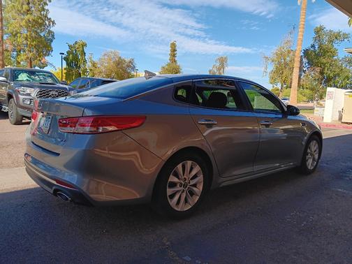 Silver 2016 Kia Optima EX
