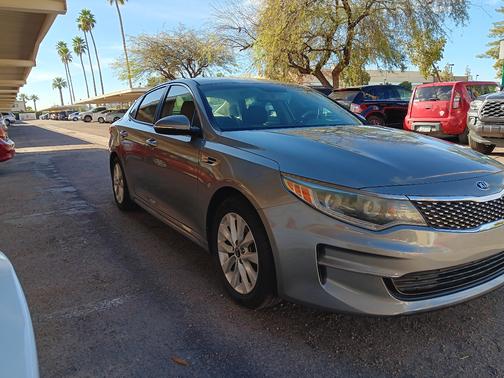 Silver 2016 Kia Optima EX