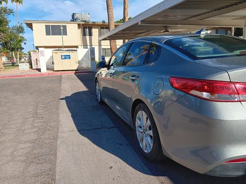 Silver 2016 Kia Optima EX