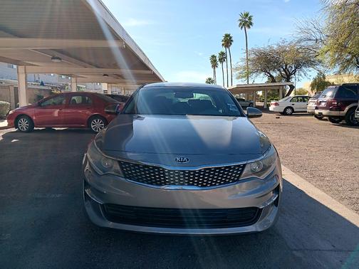 Silver 2016 Kia Optima EX