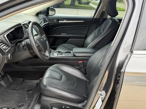 Gray 2017 Ford Fusion Energi Titanium
