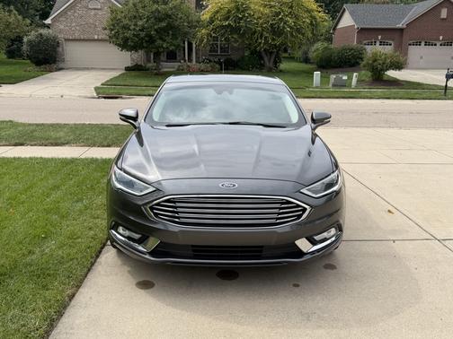 Gray 2017 Ford Fusion Energi Titanium