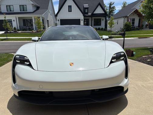 White 2021 Porsche Taycan Taycan