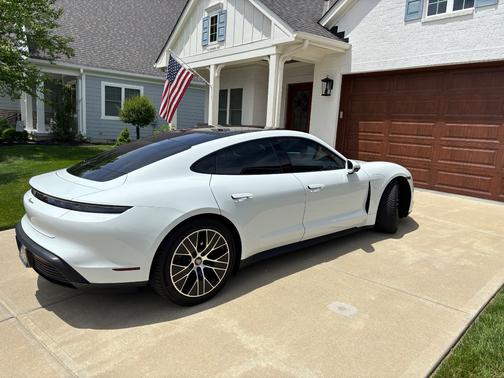 White 2021 Porsche Taycan Taycan