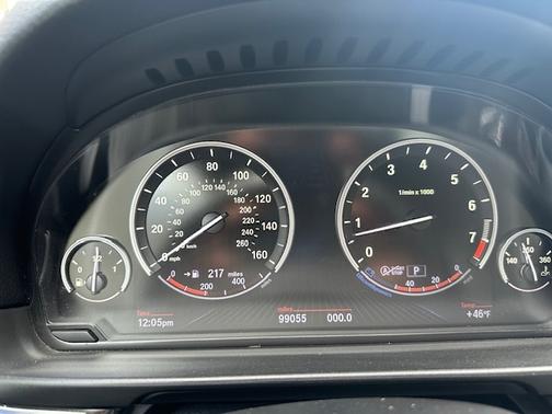 Blue 2013 BMW 535 i xDrive