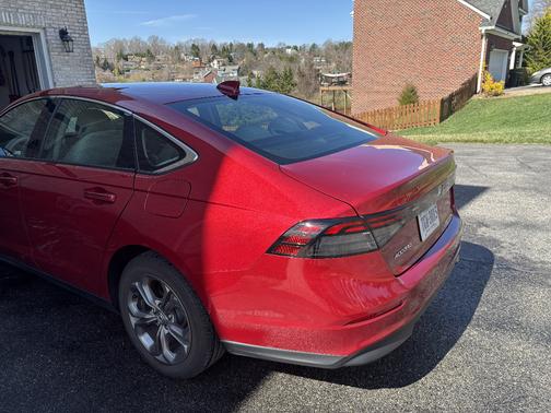 Red 2024 Honda Accord EX