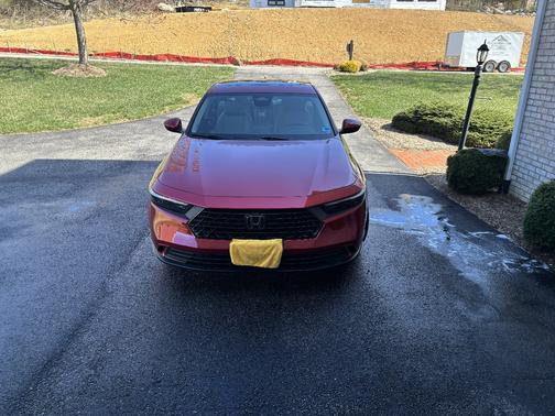 Red 2024 Honda Accord EX