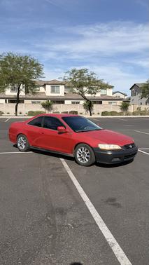 Red 2002 Honda Accord LX