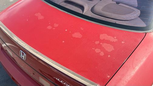 Red 2002 Honda Accord LX