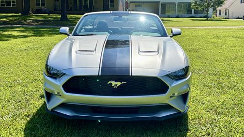 Silver 2018 Ford Mustang EcoBoost Premium