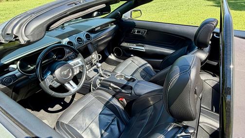 Silver 2018 Ford Mustang EcoBoost Premium