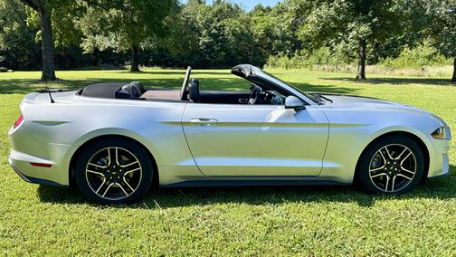 Silver 2018 Ford Mustang EcoBoost Premium