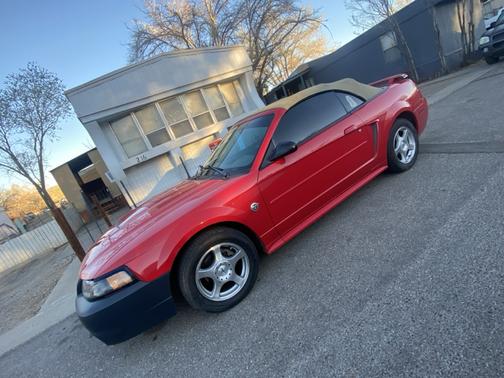 Red 2004 Ford Mustang Base