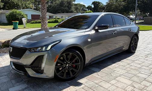 Gray 2022 Cadillac CT5 Sport