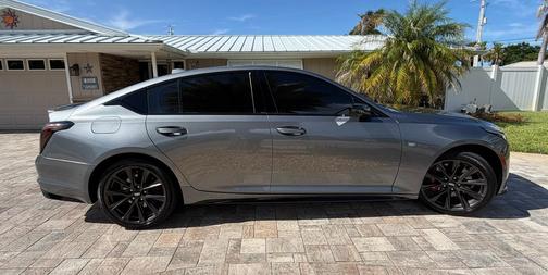 Gray 2022 Cadillac CT5 Sport