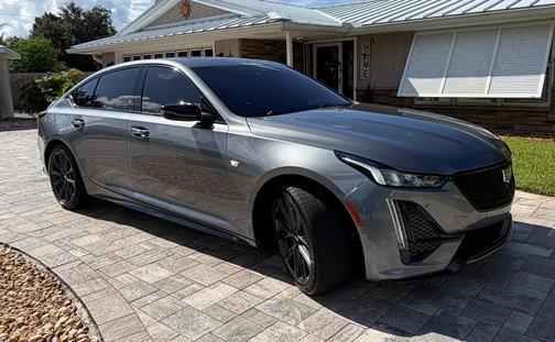 Gray 2022 Cadillac CT5 Sport