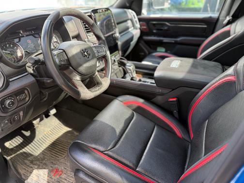 Blue 2021 RAM 1500 TRX