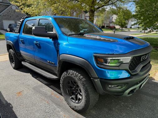 Blue 2021 RAM 1500 TRX
