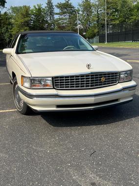 Beige 1996 Cadillac DeVille Base