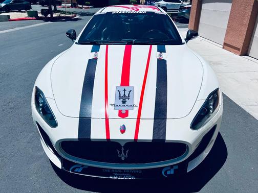 White 2013 Maserati GranTurismo MC