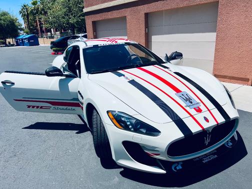 White 2013 Maserati GranTurismo MC