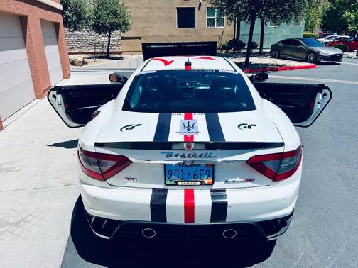 White 2013 Maserati GranTurismo MC