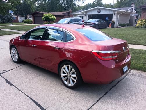 Red 2014 Buick Verano Leather Group
