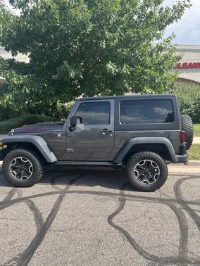 Gray 2014 Jeep Wrangler Rubicon