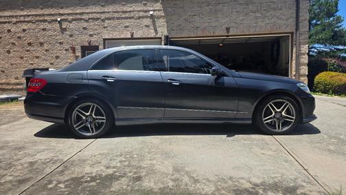 Gray 2010 Mercedes-Benz E-Class E 550