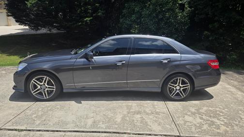 Gray 2010 Mercedes-Benz E-Class E 550