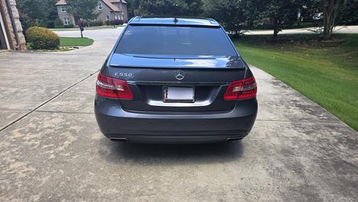 Gray 2010 Mercedes-Benz E-Class E 550