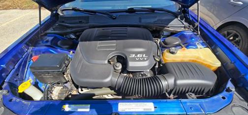 Blue 2012 Dodge Challenger SXT