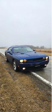 Blue 2012 Dodge Challenger SXT