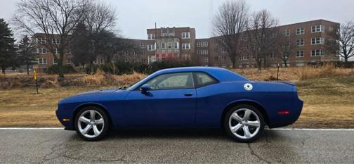 Blue 2012 Dodge Challenger SXT
