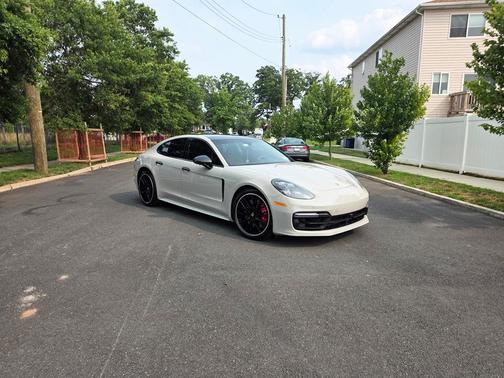 White 2018 Porsche Panamera Panamera Turbo