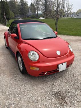 Orange 2004 Volkswagen New Beetle GLS