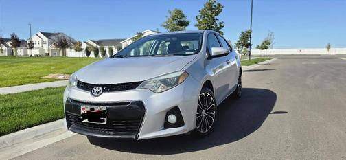 Silver 2015 Toyota Corolla S Plus