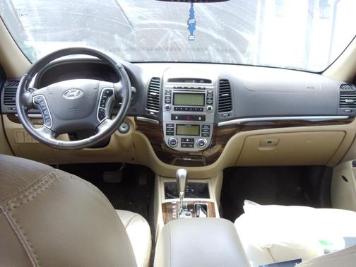 Red 2011 Hyundai SANTA FE Limited