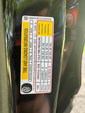 Black 2020 Chevrolet Equinox LS