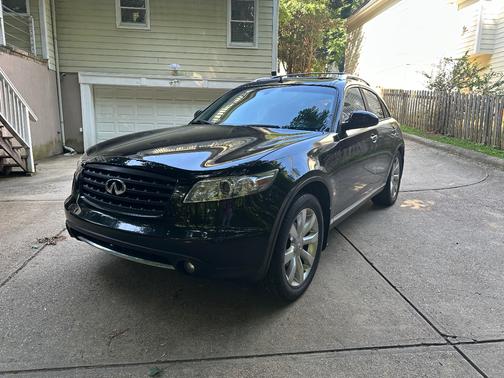 Black 2008 INFINITI FX35 Base