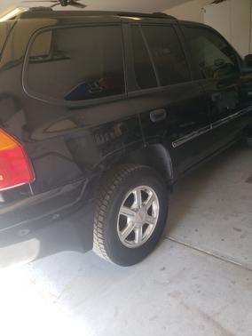 Black 2009 GMC Envoy SLE