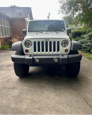 White 2012 Jeep Wrangler Unlimited Sport