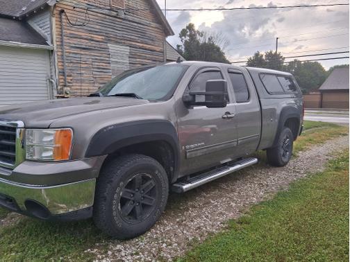 Gray 2008 GMC Sierra 1500 SLT Extended Cab