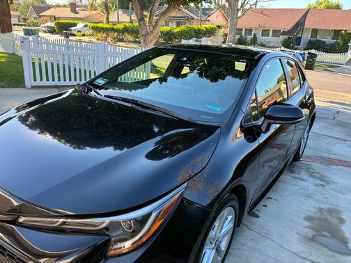 Black 2019 Toyota Corolla XSE