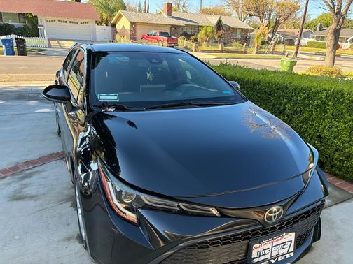 Black 2019 Toyota Corolla XSE