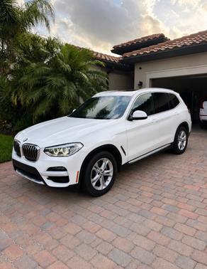 White 2020 BMW X3 sDrive30i