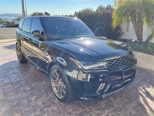 Black 2019 Land Rover Range Rover Sport HSE