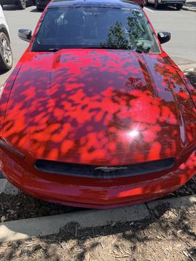 Red 2012 Ford Mustang V6 Premium