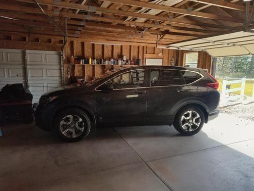 Gray 2018 Honda CR-V EX
