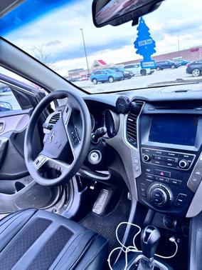 Gray 2017 Hyundai Santa Fe Sport 2.4L